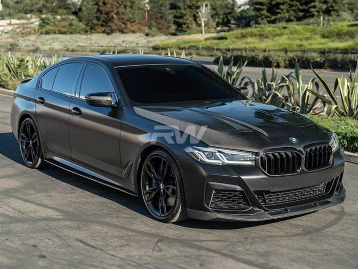 BMW G30 F90 M5 CS Style Carbon Fiber Hood bmwf90038 thumbnail 4