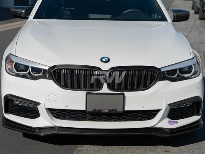 BMW G30 EC Style Carbon Fiber Front Lip w/ SLiPLO bmwg30011-1 thumbnail 2