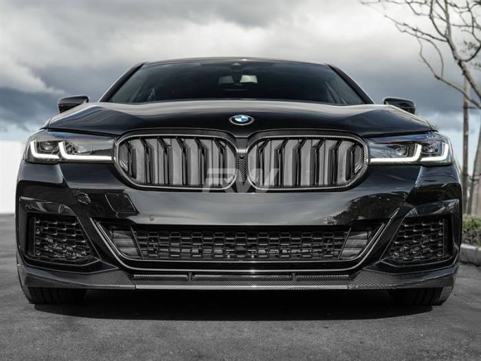 BMW G30 LCI Carbon Fiber Front Lip Spoiler bmwg30027 thumbnail 2