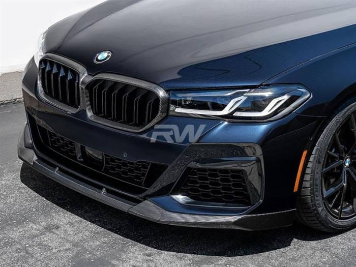 BMW G30 LCI Carbon Fiber Front Lip Spoiler bmwg30027 thumbnail 5