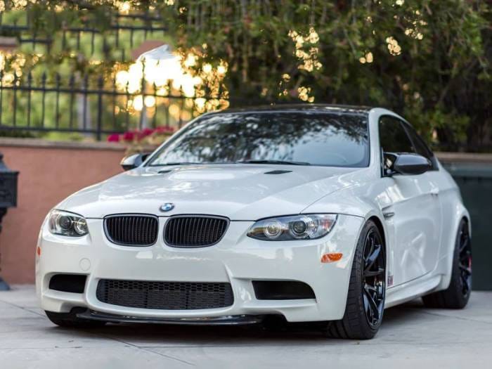 BMW E9X M3 CRT Style Carbon Fiber Lip Spoiler bmwe9xm322 thumbnail 3