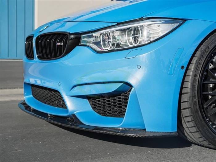 BMW F8X M3 & M4 3D Style Carbon Fiber Front Lip bmwf8x009