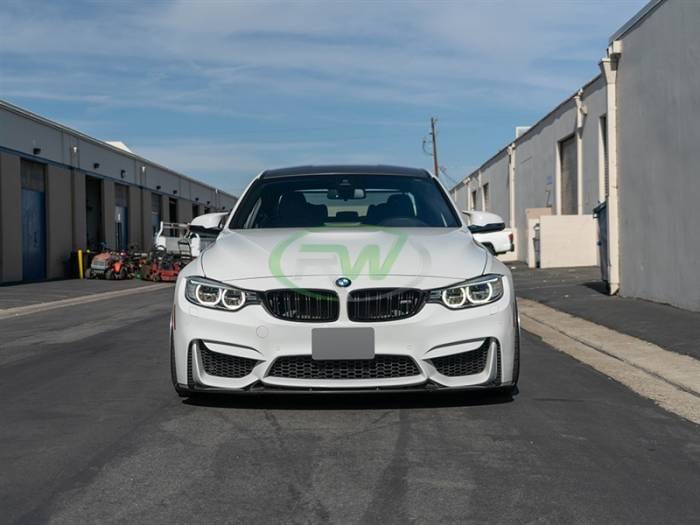 BMW F8X M3 & M4 3D Style Carbon Fiber Front Lip bmwf8x009 thumbnail 3