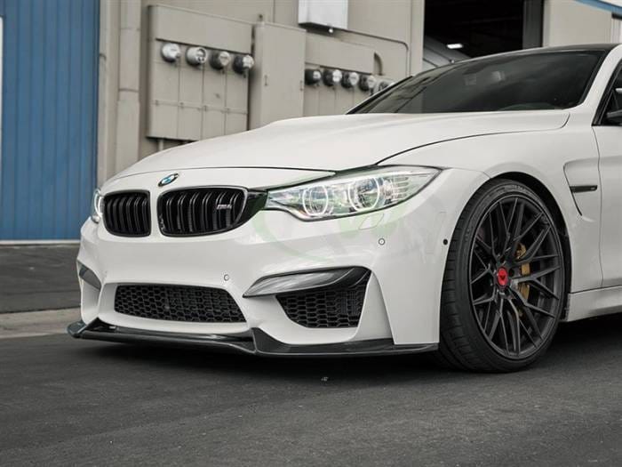 BMW F8X M3 M4 Varis Style Carbon Fiber Front Lip bmwf8x015 thumbnail 2