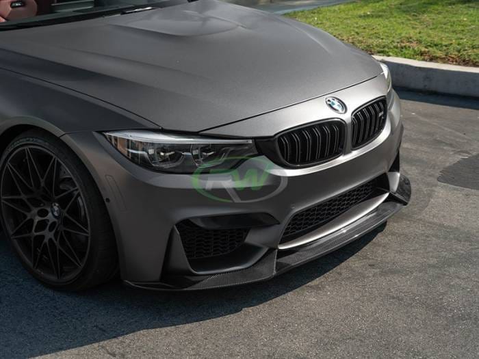 BMW F8X M3 M4 Varis Style Carbon Fiber Front Lip bmwf8x015 thumbnail 3