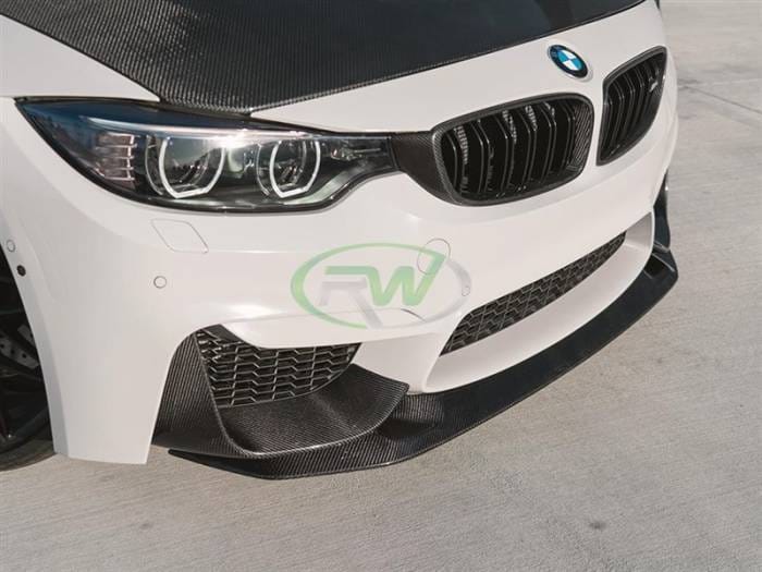 BMW F8X M3 M4 GTS Style CF Front Lip Spoiler bmwf8x027