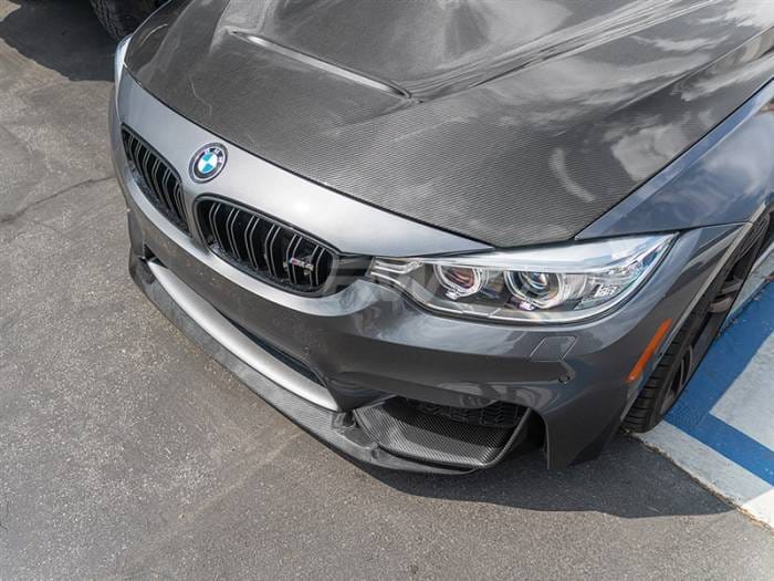BMW F8X M3 M4 GTS Style CF Front Lip Spoiler bmwf8x027 thumbnail 2