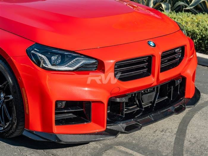 BMW G87 M2 Carbon Fiber GTX Front Lip Spoiler bmwg87025