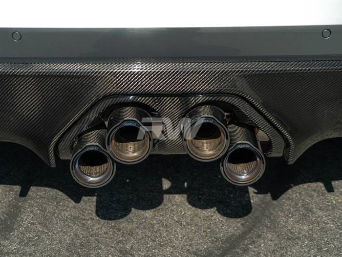 BMW G8X M3 M4 Performance Style CF Exhaust Cover bmwg8x018