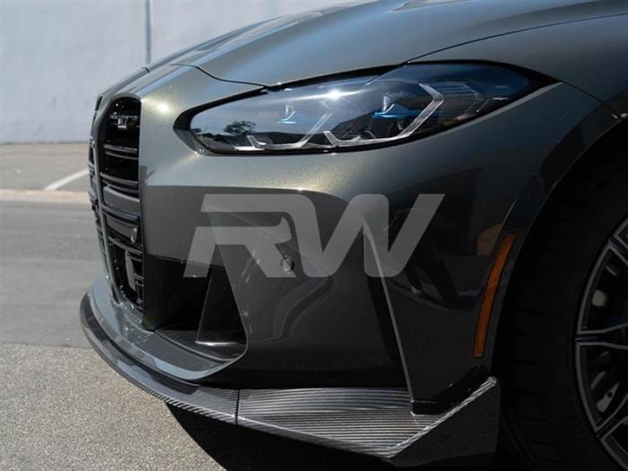 BMW G8X M3/M4 Carbon Fiber CSL Style Front Lip bmwg8x010 thumbnail 5