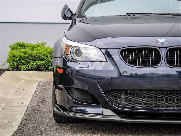 BMW E60 M5 Carbon Fiber Hamann Style Front Lip bmwe60013 thumbnail 2