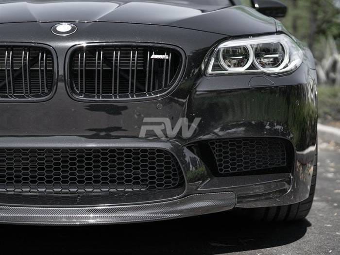 BMW F10 M5 Center Carbon Fiber Front Lip Spoiler bmwf10037 thumbnail 3