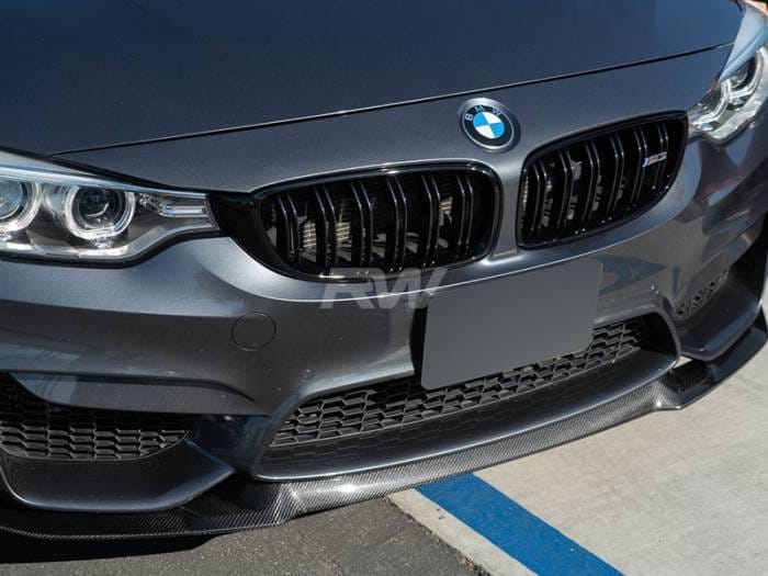 BMW F8X M3 M4 CS Style CF Front Lip Spoiler bmwf8x033 thumbnail 2