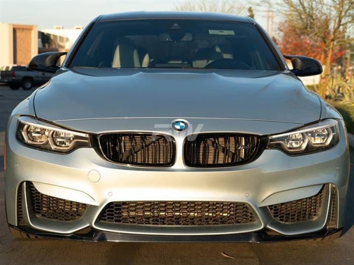 BMW F8X M3 M4 CS Style CF Front Lip Spoiler bmwf8x033 thumbnail 5