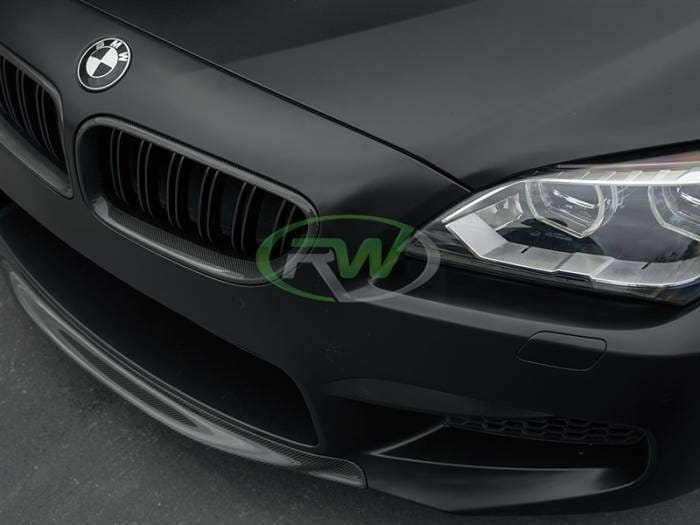 BMW F06 F12 F13 M6 Center Dry Carbon Fiber Front Lip bmwf12016 thumbnail 2