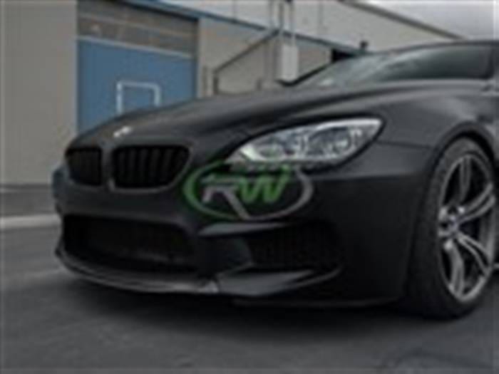 BMW F06 F12 F13 M6 Center Dry Carbon Fiber Front Lip bmwf12016 thumbnail 4