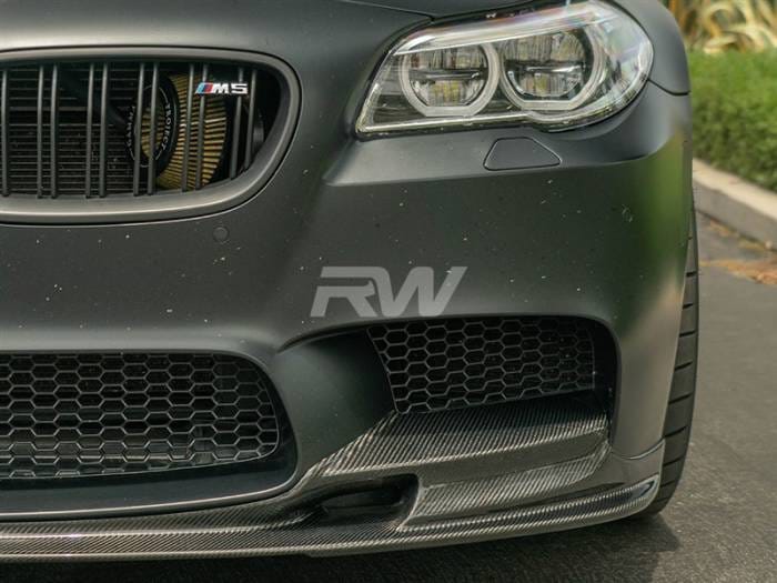 BMW F10 M5 3D Style Carbon Fiber Front Lip bmwf10025 thumbnail 2
