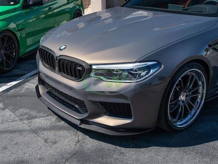 BMW F90 M5 RWS Carbon Fiber Front Lip Spoiler bmwf9014 thumbnail 4
