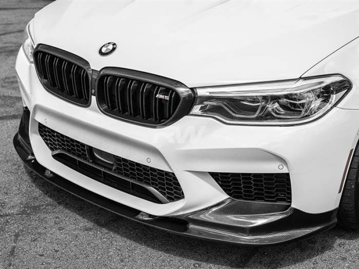 BMW F90 M5 3D Style Carbon Fiber Front Lip bmwf9013