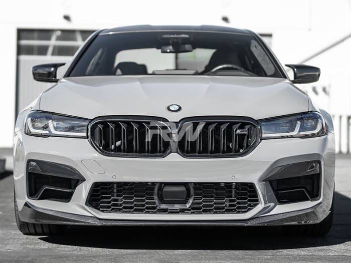 BMW F90 M5 LCI Performance Style V1 Carbon Fiber Front Lip bmwf90040 thumbnail 2