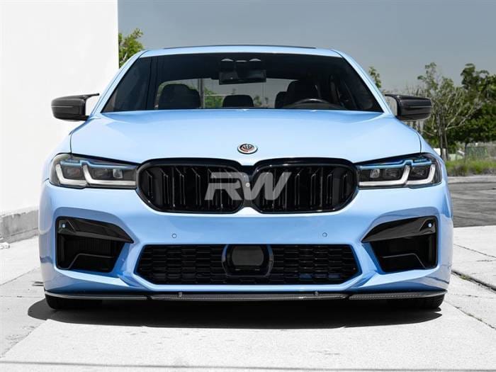 BMW F90 M5 LCI S-Style Carbon Fiber Front Lip bmwf90041 thumbnail 2