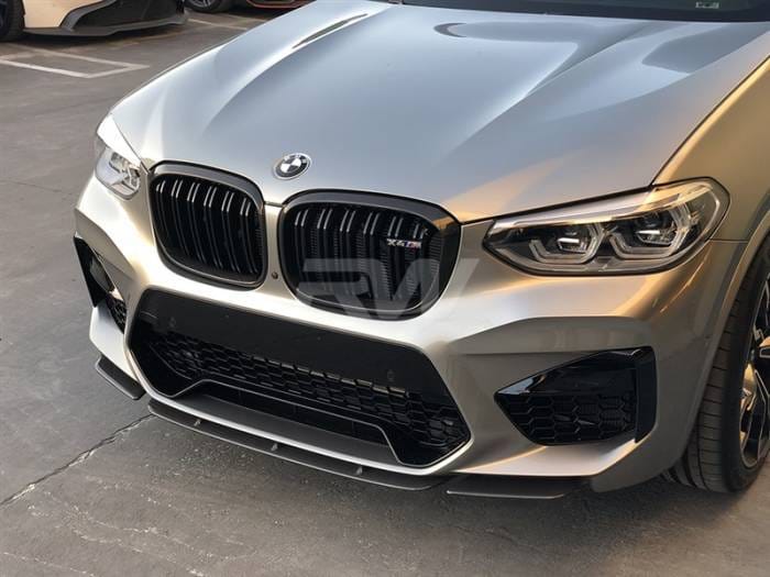 BMW F97 X3M/F98 X4M CF Front Lip Spoiler bmwf97003 thumbnail 2