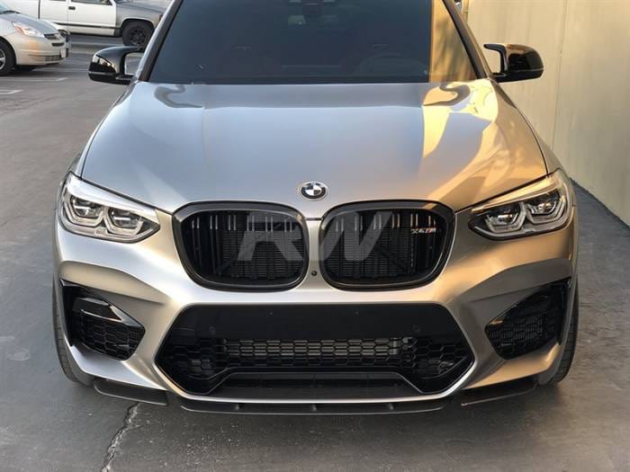 BMW F97 X3M/F98 X4M CF Front Lip Spoiler bmwf97003 thumbnail 3