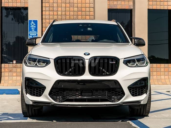 BMW F97 X3M/F98 X4M CF Front Lip Spoiler bmwf97003 thumbnail 4
