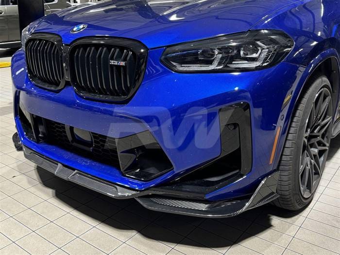 BMW F97 X3M / F98 X4M LCI GTX Carbon Fiber Front Lip bmwf97020 thumbnail 2