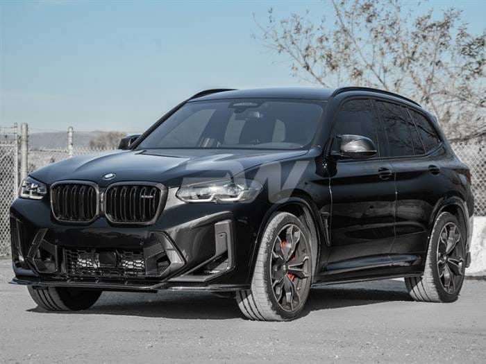BMW F97 X3M F98 X4M LCI DTM Carbon Fiber Front Lip bmwf97014 thumbnail 3