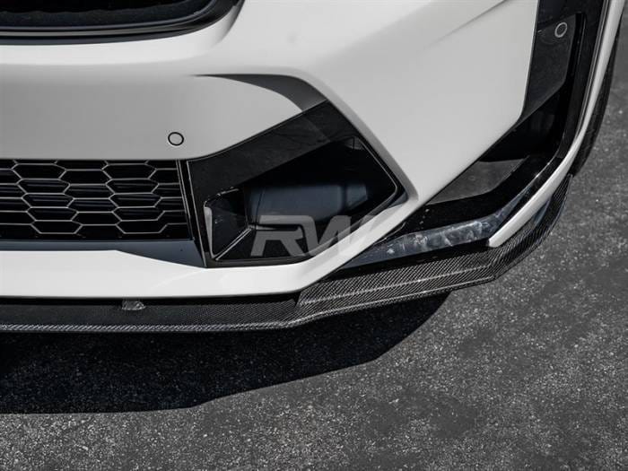 BMW F97 X3M F98 X4M LCI RWS Carbon Fiber Front Lip bmwf9709 thumbnail 2