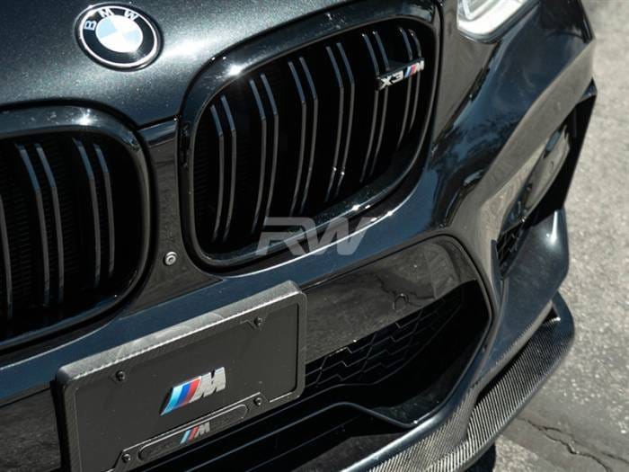 BMW F97 X3M/F98 X4M RWS Carbon Fiber Front Lip bmwf97002 thumbnail 3