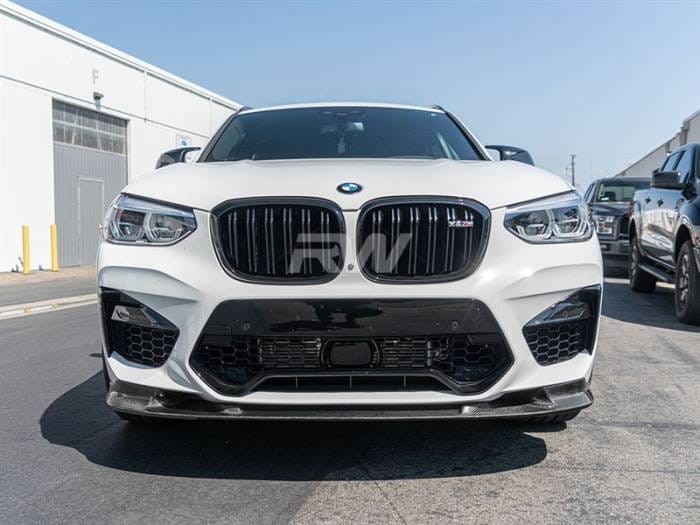BMW F97 X3M/F98 X4M 3D Style Carbon Fiber Front Lip bmwf9802 thumbnail 2