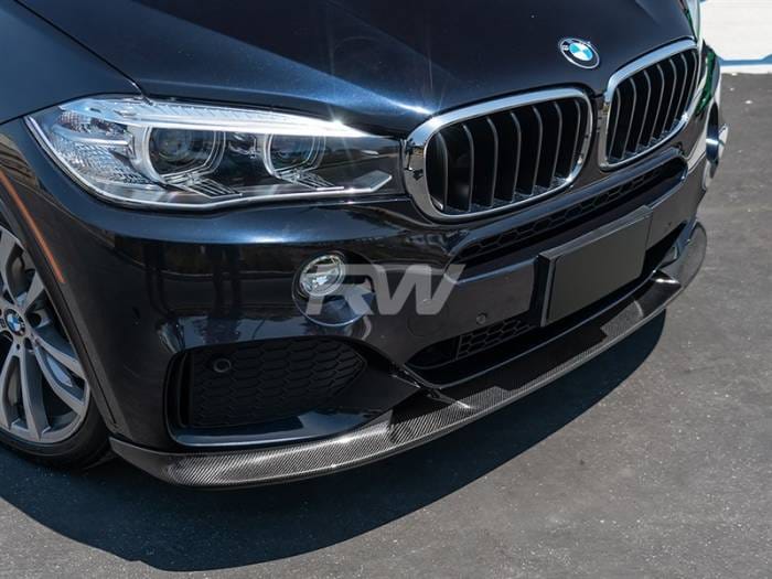 BMW F15 X5 M Sport 3D Style Carbon Fiber Front Lip bmwf15019