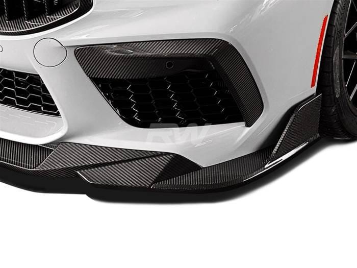 BMW F91 F92 F93 M8 SQ Style CF Front Lip bmwf91015 thumbnail 3