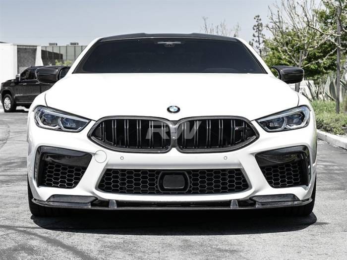 BMW F91 F92 F93 M8 RWS Carbon Fiber Front Lip bmwf9108 thumbnail 2