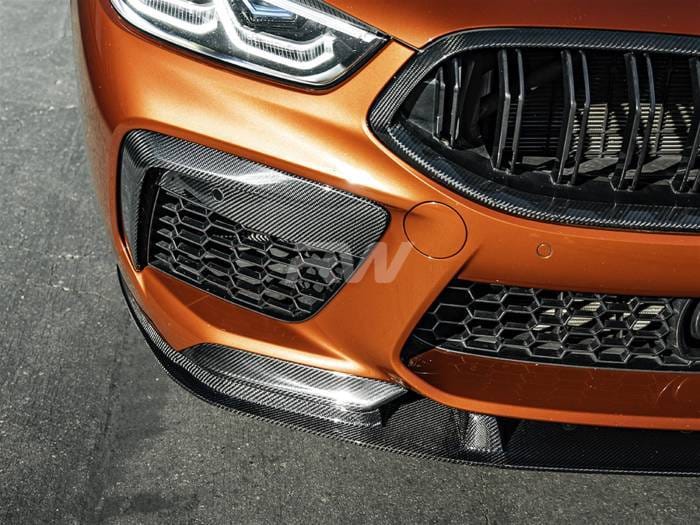 BMW F91 F92 F93 M8 RWS Carbon Fiber Front Lip bmwf9108 thumbnail 3