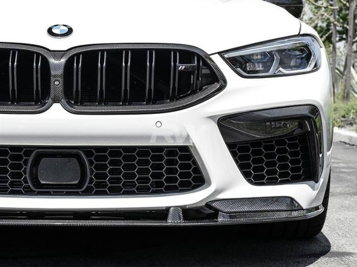 BMW F91 F92 F93 M8 RWS Carbon Fiber Front Lip bmwf9108 thumbnail 4