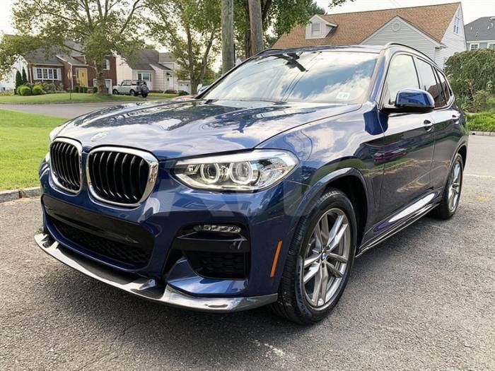 BMW G01 X3 Pre-LCI 3D Style Carbon Fiber Front Lip bmwg01010 thumbnail 3