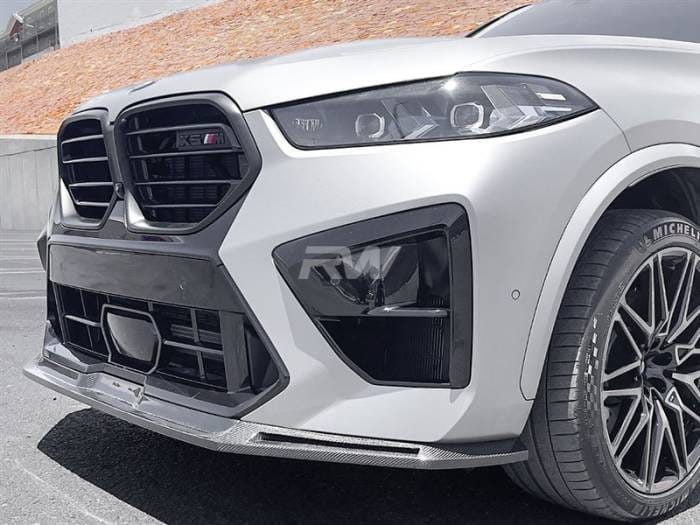 BMW F95 X5M LCI RWS Carbon Fiber Front Lip bmwf95024 thumbnail 3