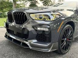 BMW G06 X6 Carbon Fiber Front Lip Spoiler bmwg06008