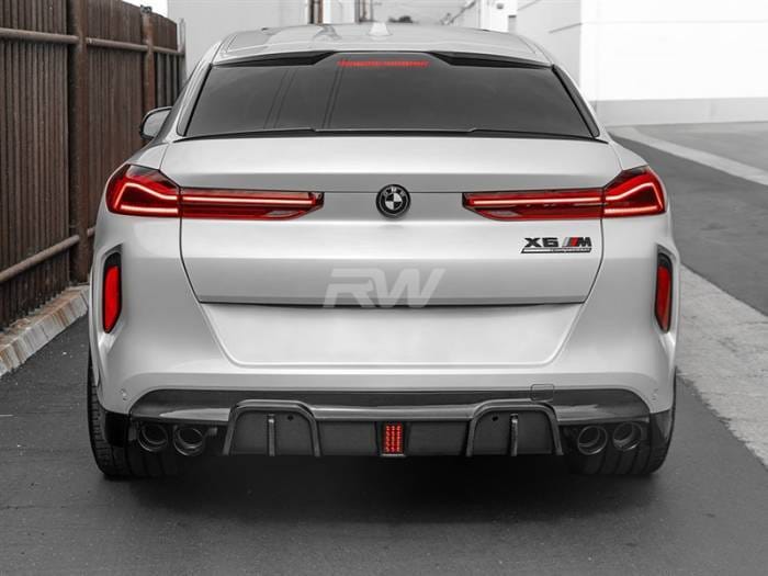 BMW F95 X5M/F96 X6M Man Style CF Diffuser bmwf95014 thumbnail 3