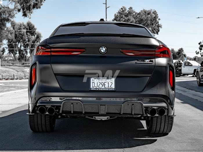 BMW F95 X5M/F96 X6M Man Style CF Diffuser bmwf95014 thumbnail 4