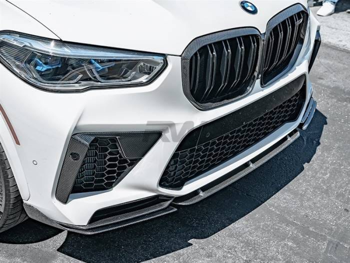 BMW F95 X5M Carbon Fiber Front Lip Spoiler bmwf9504