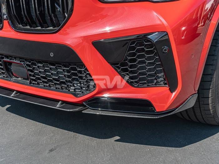BMW F95 X5M Carbon Fiber Front Lip Spoiler bmwf9504 thumbnail 3