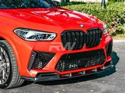 BMW F95 X5M RWS Carbon Fiber Front Lip Spoiler bmwf9502