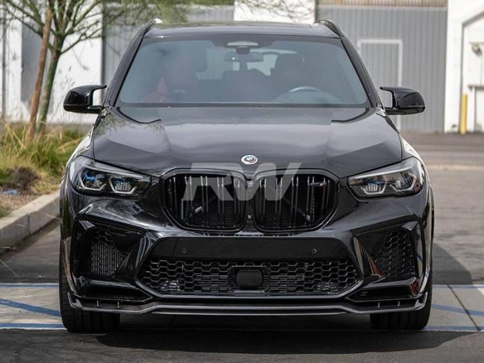 BMW F95 X5M Man Style Carbon Fiber Front Lip bmwf95011 thumbnail 2