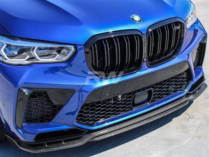 BMW F95 X5M Man Style Carbon Fiber Front Lip bmwf95011 thumbnail 4