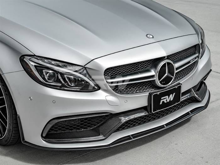 Mercedes W205 C63 C63S Coupe ED1 Style CF Front Lip mercw20520