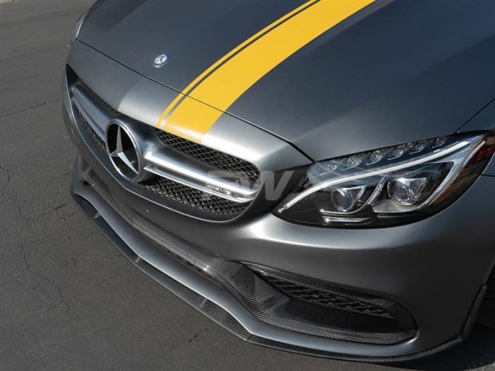Mercedes W205 C63 C63S Coupe ED1 Style CF Front Lip mercw20520 thumbnail 2
